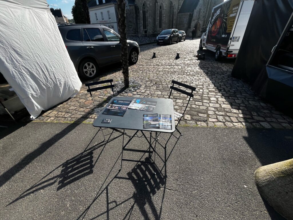 Stand marché de Quimperlé