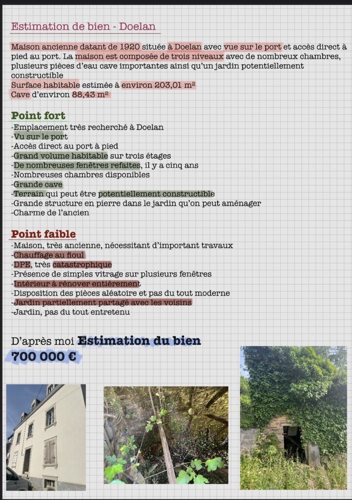 Estimation pour Quentin Naour terre d’immo 