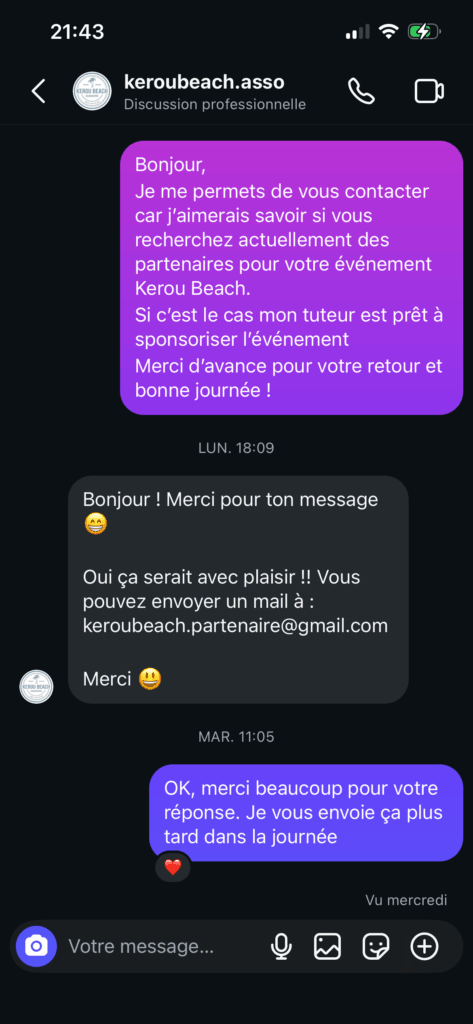 Le message