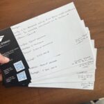 Carte lettres à distribuer pour des plus de visites immobilières