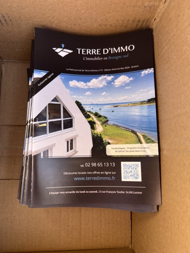 Distribution de magazine pour pouvoir faire de la pub et potentiellement des visites immobilières